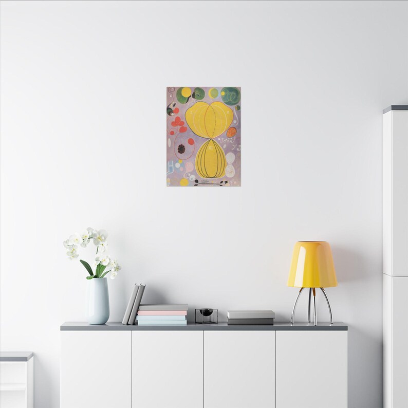 The Ten Largest, No. 7, Adulthood Canvas Print by Hilma af Klint, Abstract Wall Art, Famous Painting, Ready to Hang image 16