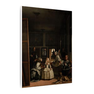 Las Meninas Canvas Print by Diego Velázquez, Spanish Baroque Wall Art, Famous Painting, Ready to Hang image 6