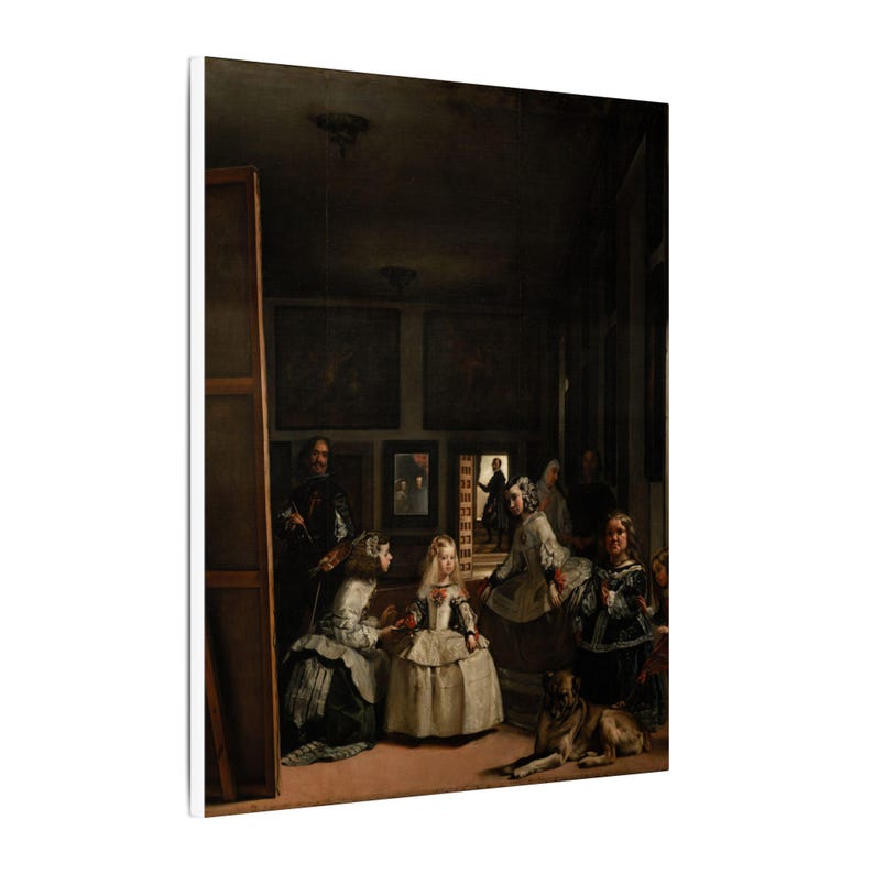 Las Meninas Canvas Print by Diego Velázquez, Spanish Baroque Wall Art, Famous Painting, Ready to Hang image 6