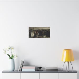 A Burial at Ornans Canvas Print by Gustave Courbet, Realism Wall Art, Famous Painting, Ready to Hang image 4