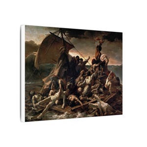 The Raft of the Medusa Canvas Print by Théodore Géricault, Romanticism Wall Art, Famous Painting, Ready to Hang image 2