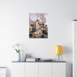 The Birth of Venus Canvas Print by William-Adolphe Bouguereau, Academic Wall Art, Famous Painting, Ready to Hang image 12