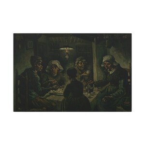 The Potato Eaters Canvas Print by Vincent van Gogh, Realism Wall Art, Famous Painting, Ready to Hang image 13