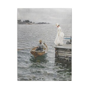 Summer Fun Canvas Print by Anders Zorn, Swedish Wall Art, Famous Painting, Ready to Hang image 1