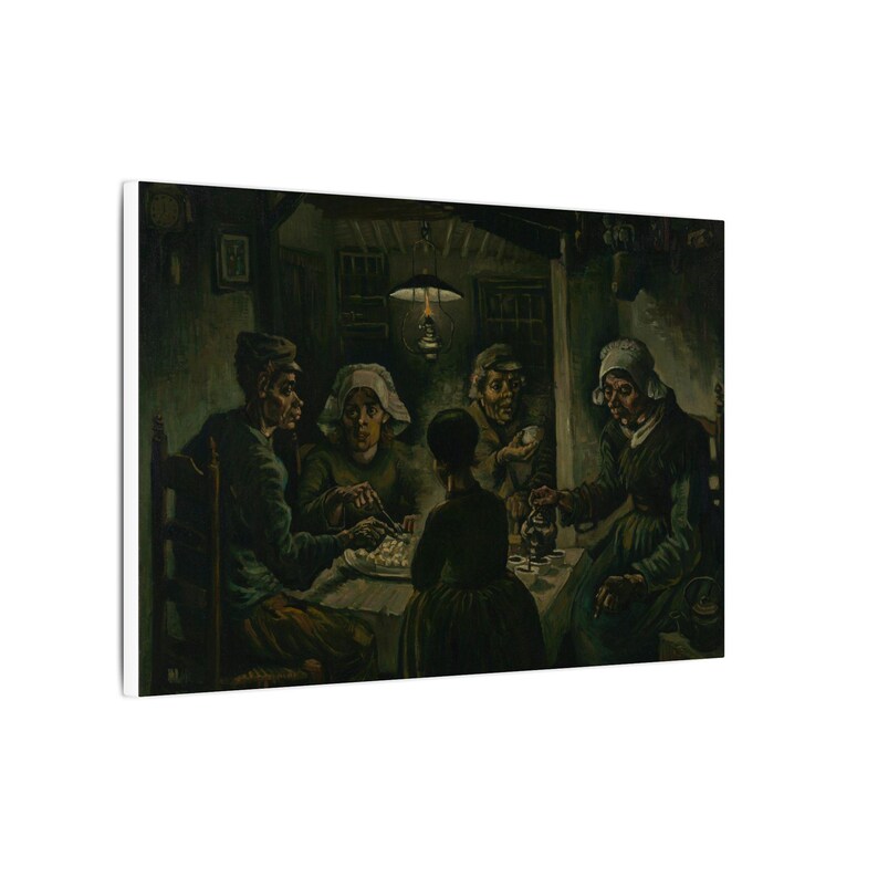 The Potato Eaters Canvas Print by Vincent van Gogh, Realism Wall Art, Famous Painting, Ready to Hang image 14