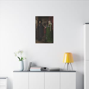Arnolfini Portrait Canvas Print by Jan van Eyck, Flemish Wall Art, Famous Painting, Ready to Hang image 12