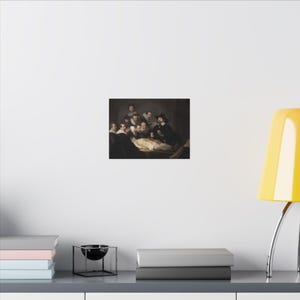The Anatomy Lesson of Dr. Nicolaes Tulp Canvas Print by Rembrandt, Dutch Golden Age Wall Art, Famous Painting, Ready to Hang image 4