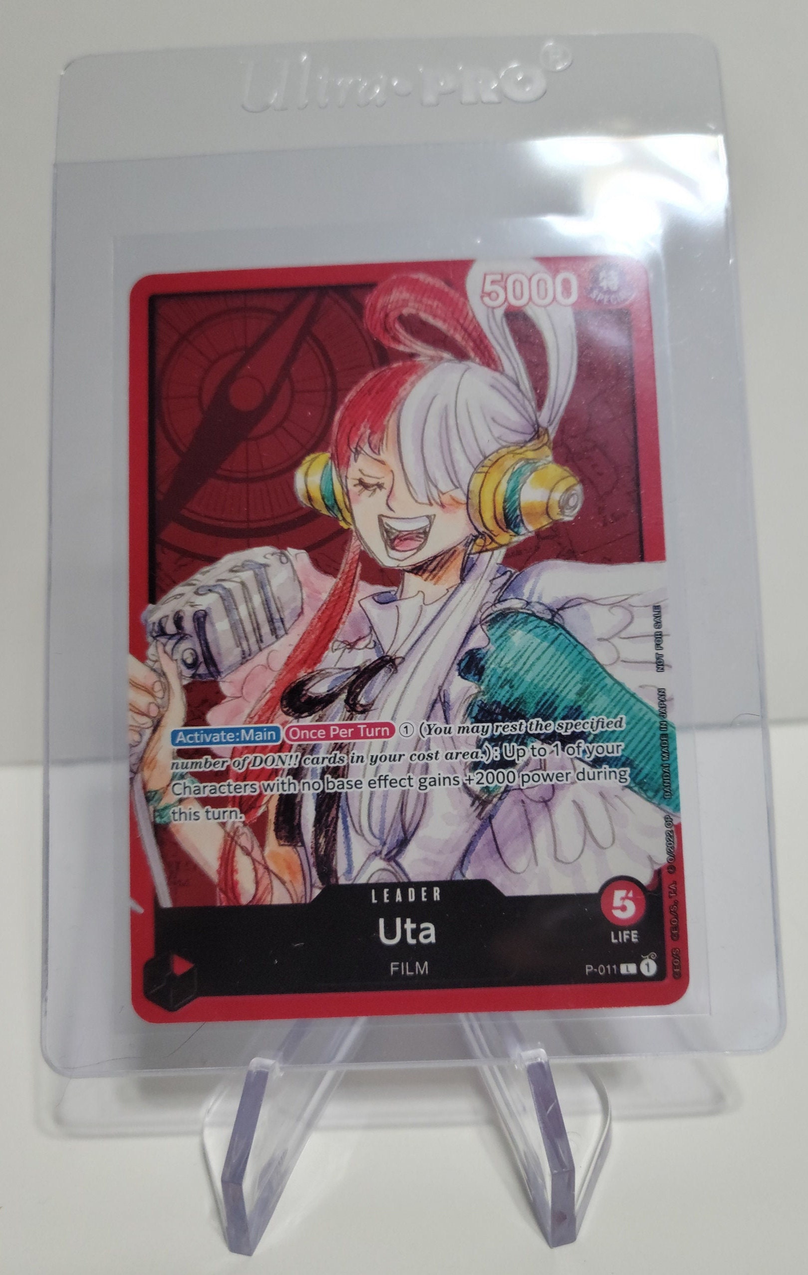 ONE PIECE CARD GAME - FILM REDセット 4つセット Authentic One Piece Card Game Film Red Promo English 3 Card