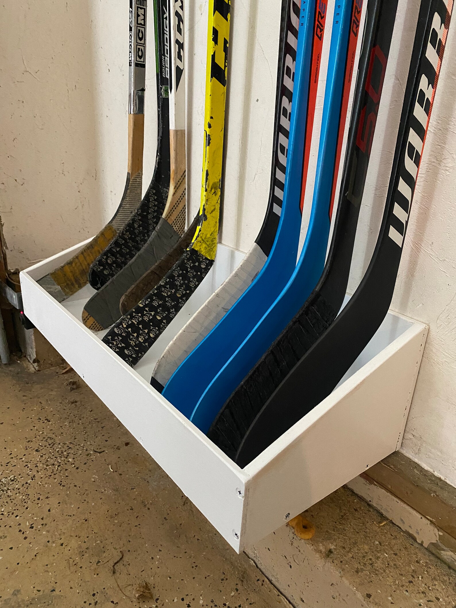 Hockey Stick Organizer Etsy