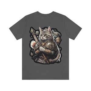 Middeleeuwse DND Cats Series 1 - Heilige Cat Unisex T-shirt