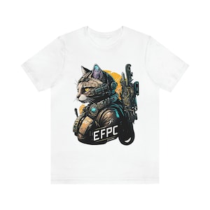 Cyberpunk Sci-Fi Cats - Blade - Unisex T-Shirt