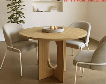 Dining table, solid wood table, designer table, handmade