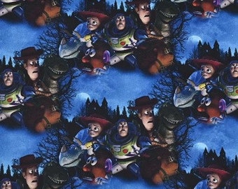 Disney Toy Story Fabric Buzz Lightyear Woody Fabric Cartoon Cotton Fabric By The Half Yard