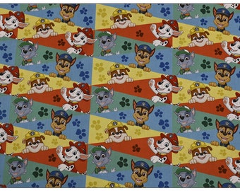 Paw Patrol tissu chiot tissu chien Anime tissu dessin animé coton tissu par la demi-cour