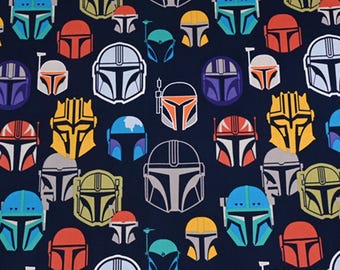 Star Wars Fabric The Mandalorian Fabric Cartoon Cotton Fabric By The Half Yard