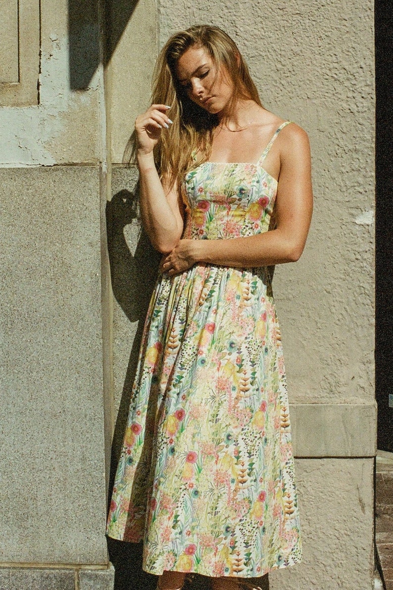 Kristina Maxi Dress in Liberty of London Tana Lawn image 1