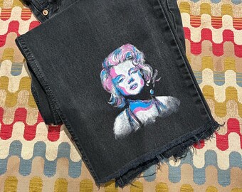 Marilyn Monroe Jeans - Etsy UK