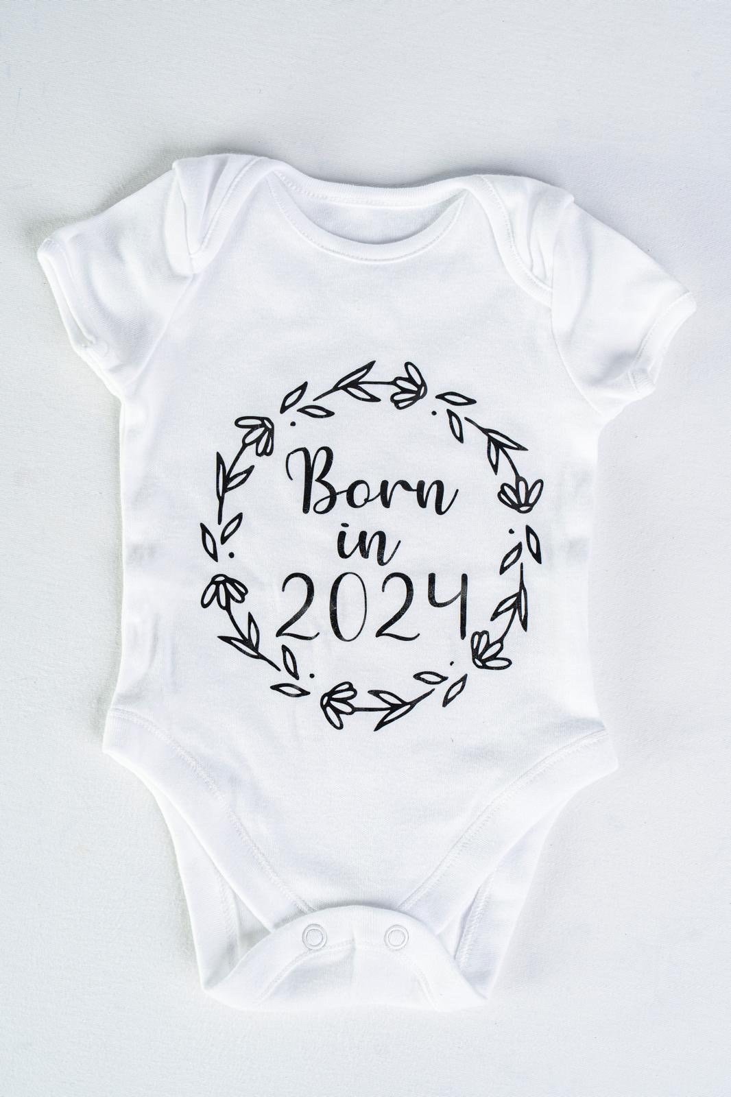 Born in 2024 2025 Baby Vest