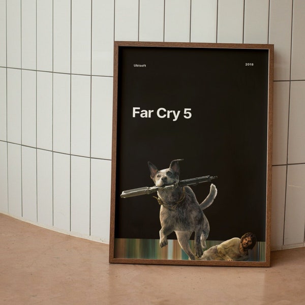 Far Cry Poster, Far Cry Art, Digital Download, Wall Art Poster, Video Game Poster