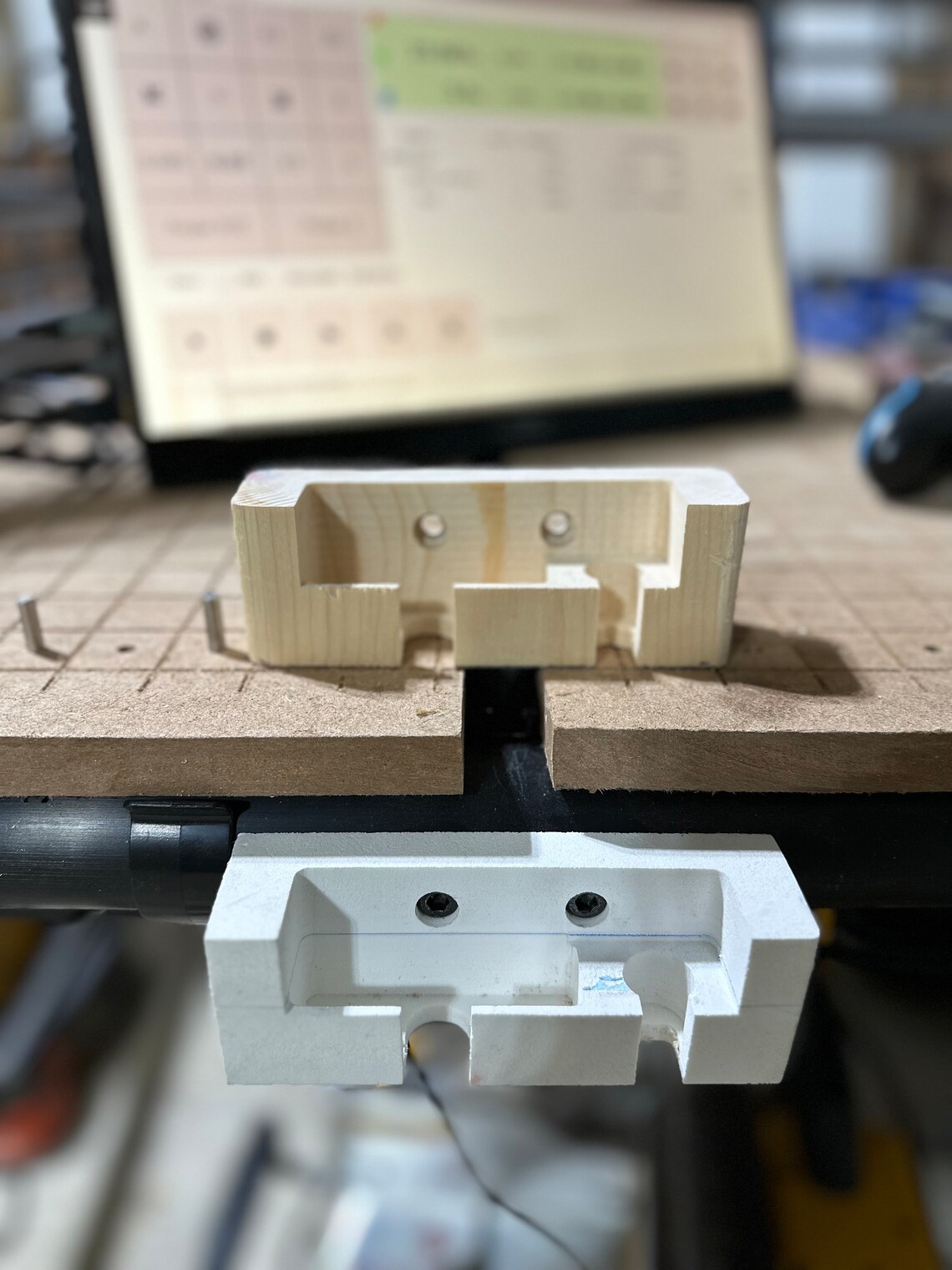 Onefinity Touch Probe Holder Compatible With QCW Frames Vcarve Digital