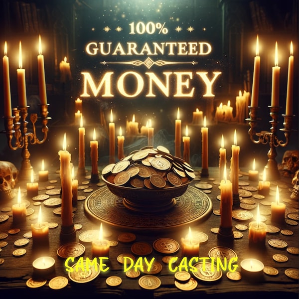 100% GUARANTEED MONEY SPELL - Secure Your Bag Now! [Read The Description!!!] money ritual, wealth spell, good luck spell, lottery spell