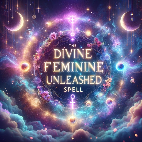 UNLEASH DIVINE FEMININE - It's time to step into your full power [Read The Description!!!] divine feminine spell, feminine energy crystals