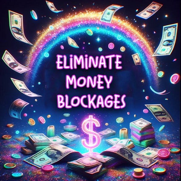 ELIMINATE MONEY BLOCKAGES - Poof! Into the wind with them [Read The Description!!!] remove money blockages spell, fortune spell, fast money