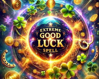 EXTREME LUCK SPELL - [Read The Description!!!] Abundance, Prosperity, Success, Positive Energy, Opportunities, Confidence, Personal Growth