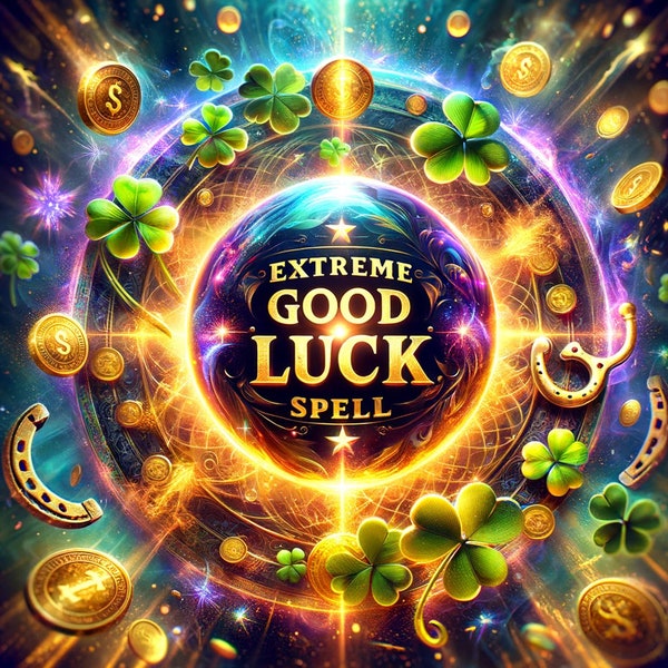 EXTREME LUCK SPELL - [Read The Description!!!] Abundance, Prosperity, Success, Positive Energy, Opportunities, Confidence, Personal Growth