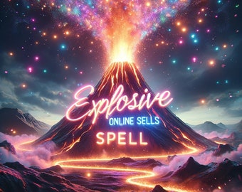 ONLINE BUSINESS SPELL - Let the volcano explode! [Read The Description!!!] online business spell, business success, fast money spell, online