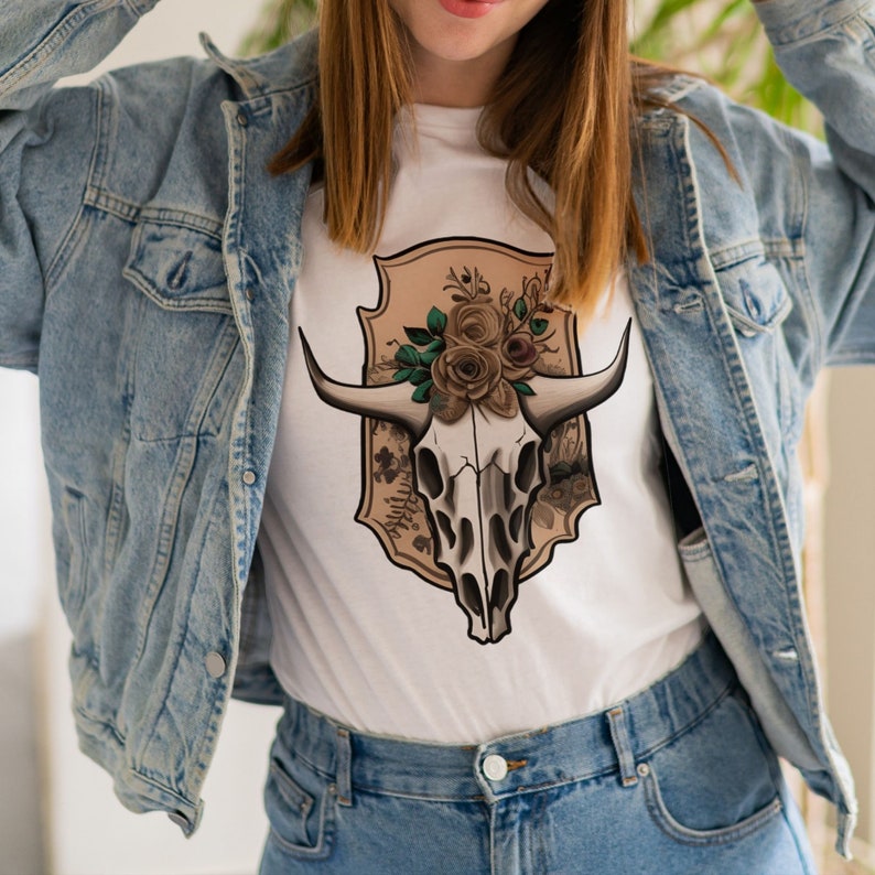 Western Cow Skull Png Western Sublimation Wild Soul Download - Etsy