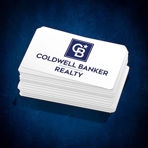 Coldwell Banker Realty Stickers | Real Estate Sign Stickers | Weatherproof Vinyl | Free Shipping