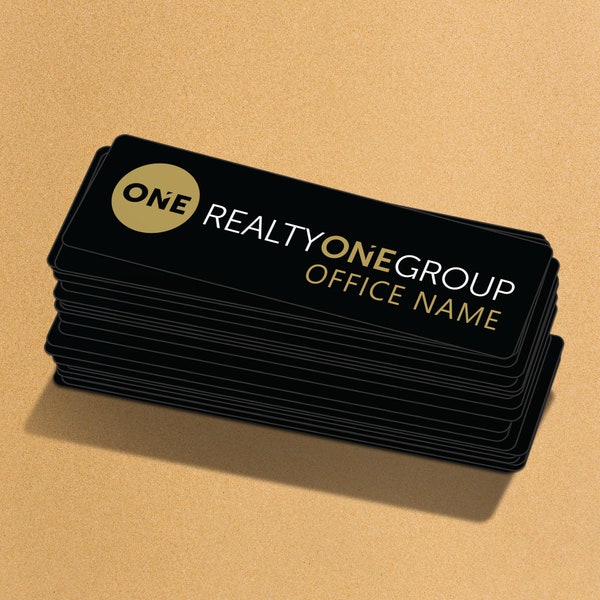 Realty One Group Stickers | Real Estate Sign Stickers | Weatherproof Vinyl | Free Shipping