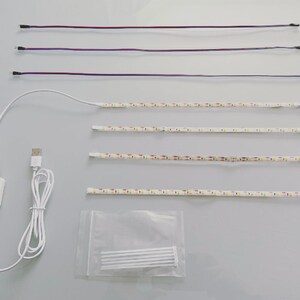 LED Lighting Kit for IKEA Detolf and Blaliden Display Cases - Warm ...