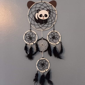 Panda dreamcatcher