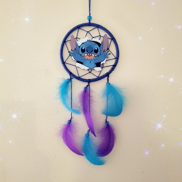 Capteur de rêve Stitch cadeau d'anniversaire petit prix déco enfant fan de Disney