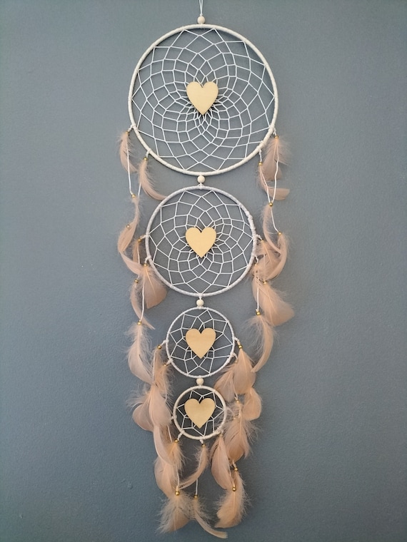 Attrape-rêves Blanc – Décoration Murale Minimaliste Et Apaisante - France