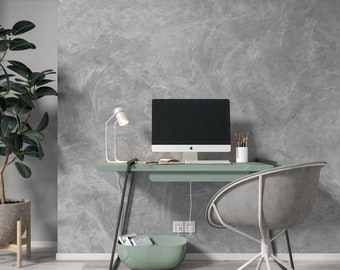 Papel pintado con textura de hormigón gris, diseño de loft moderno, autoadhesivo.