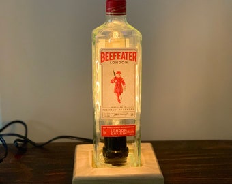Beefeater London Gin Liquor bottle lamp