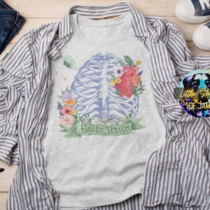 Green witch shirts witchcraft wiccan gifts pagan shirts goblincore clothing witchy t-shirt forest witch cottagecore shirts art nouveau style