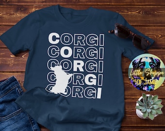 Pembroke Welsh Corgi camisetas Welsh Corgi regalos perro amante regalos Corgi papá camiseta Corgi mamá camiseta regalos Corgi camisetas Pembroke Corgis