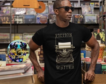 Fiction Writer graphic tee shirt Writer shirts author shirts writer gifts author gifts writing t-shirts novelist shirt novel writer bookworm