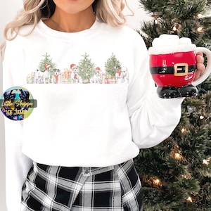 Jack Russell Terrier kerstboom sweater kerst hondentrui hondenliefhebber trui hond moeder cadeau terriër moeder cadeau kerstcadeaus vakantie