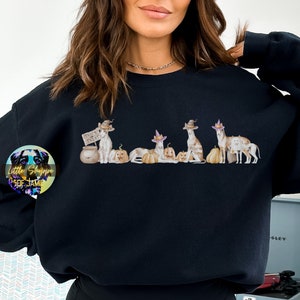 Ibizan Hound Halloween Sweatshirt Hundeliebhaber Geschenke Ibizan Mutter Geschenk Ibizan Shirt Ibizan gemütlich Pullover Halloween Hund Sweatshirt Herbst Shirt Geschenk