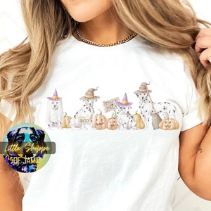 Dalmatian Halloween T-shirt dog lover gift Dalmatian mom gifts Dalmatian shirts Halloween dog shirts autumn gifts fall shirt Halloween gifts