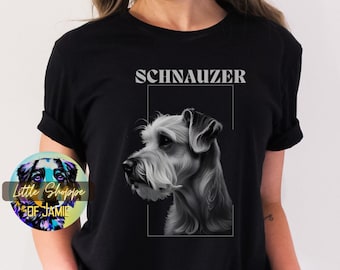 Schnauzer camisetas Schnauzer regalos perro amante regalos Schnauzer papá camisetas Schnauzer mamá camisetas regalo Schnauzer camisetas perro dueño regalos