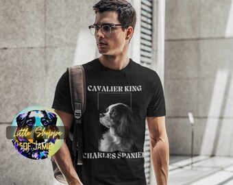 Cavalier King Charles Spaniel tshirt Cavalier cadeaux amoureux des chiens cadeaux Cavalier papa tee shirt Cavalier maman t-shirt cadeau Cavalier chien tee shirts