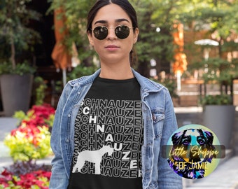 Schnauzer camisetas Schnauzer regalos perro amante regalos Schnauzer papá camiseta Schnauzer mamá camiseta regalo Schnauzer camiseta perro dueño regalos