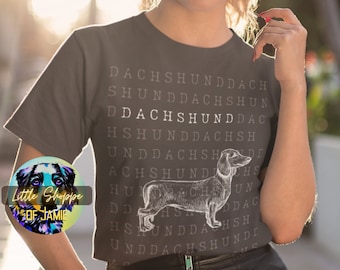 Dackel T-Shirts Wiener Hundehemden Dackelgeschenke Wiener Hundet-shirt Dackelhemden Dackel-Vati-T-Shirt Geschenke