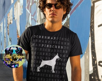 Doberman Pinscher graphic tee shirts dog lover gifts Doberman gifts dog mom shirts Doberman Pinscher T-shirts Dog dad gifts dog lover tees